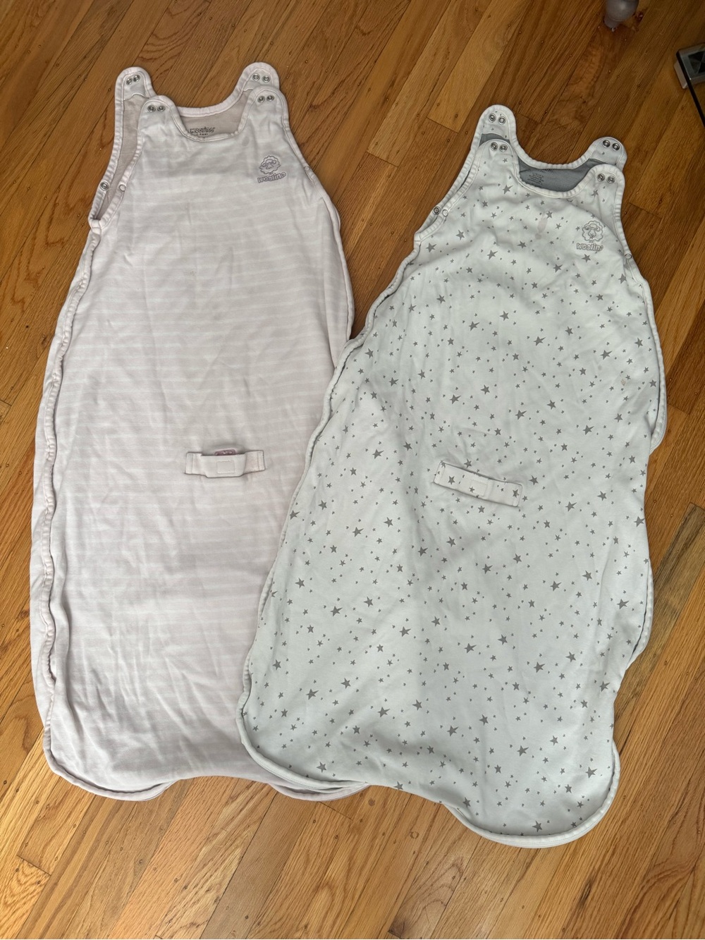 2 Pack-Woolino-4 Season Ultimate Baby Sleep Bag, Merino Wool & cotton 2-4 years